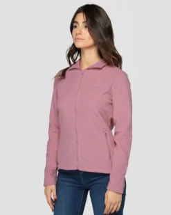 BRUGI - PILE FULL ZIP DONNA ROSA, 9GZB-TZ17-769