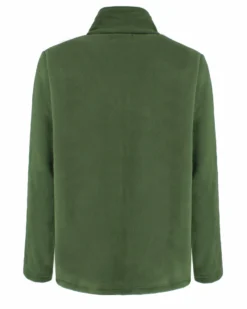 BRUGI - PILE FULL ZIP UOMO VERDE SCURO, 9GYI-TZ17_670