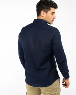 CAMICIA LINO MANICA LUNGA