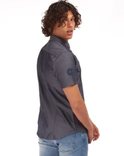 CAMICIA MANICA CORTA CHAMBRAY