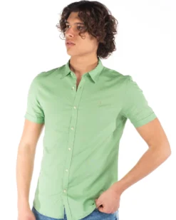 CAMICIA MANICA CORTA LINO CC