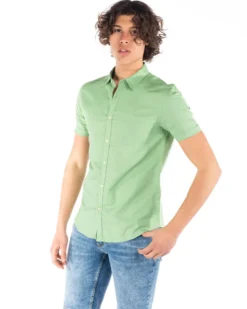 CAMICIA MANICA CORTA LINO CC