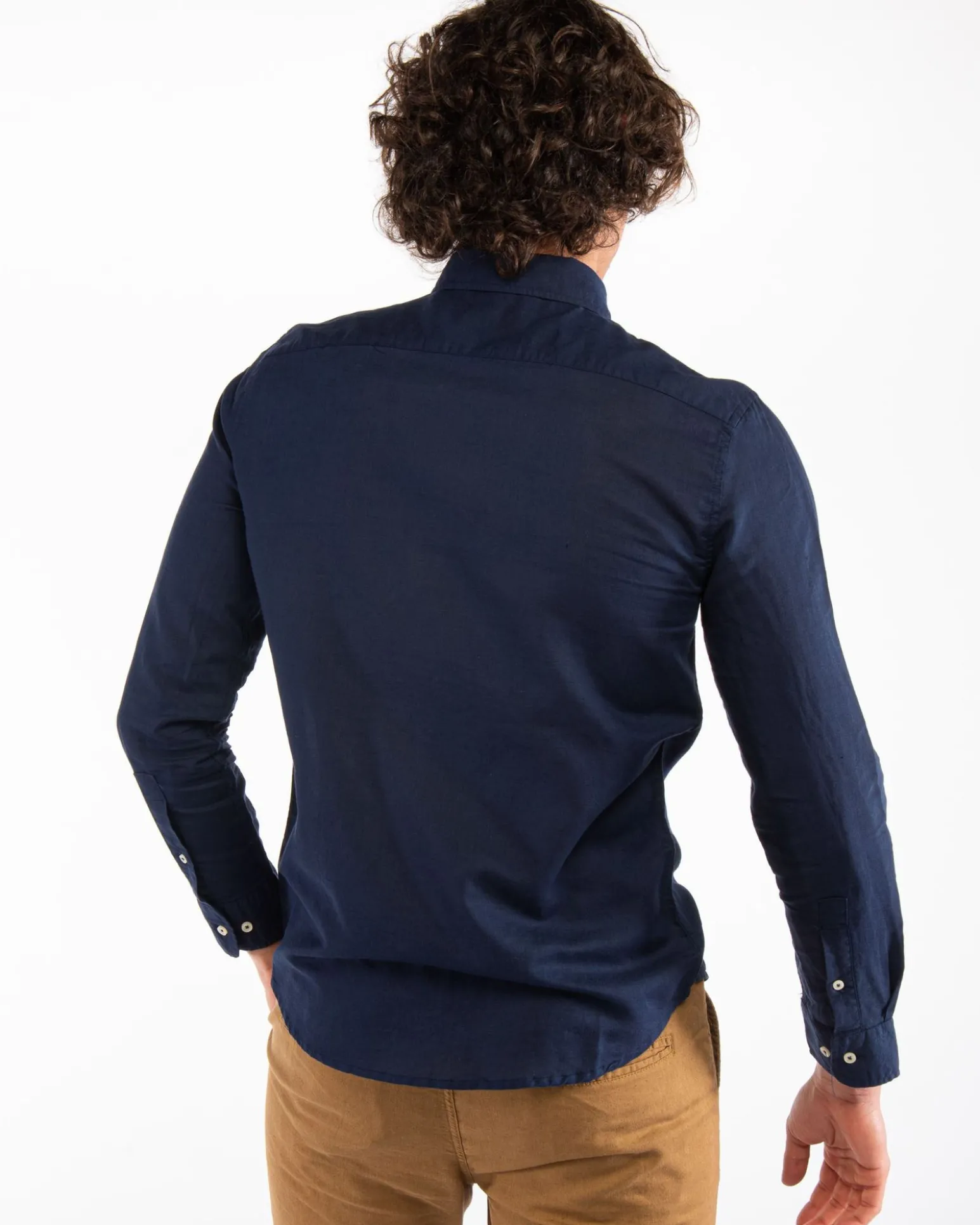 CAMICIA MANICA LUNGA BOTTON DOWN LINO