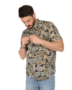 CAMICIA MEZZA MANICA COREANA FANTASIA