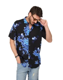 CAMICIA MEZZA MANICA FANTASIA