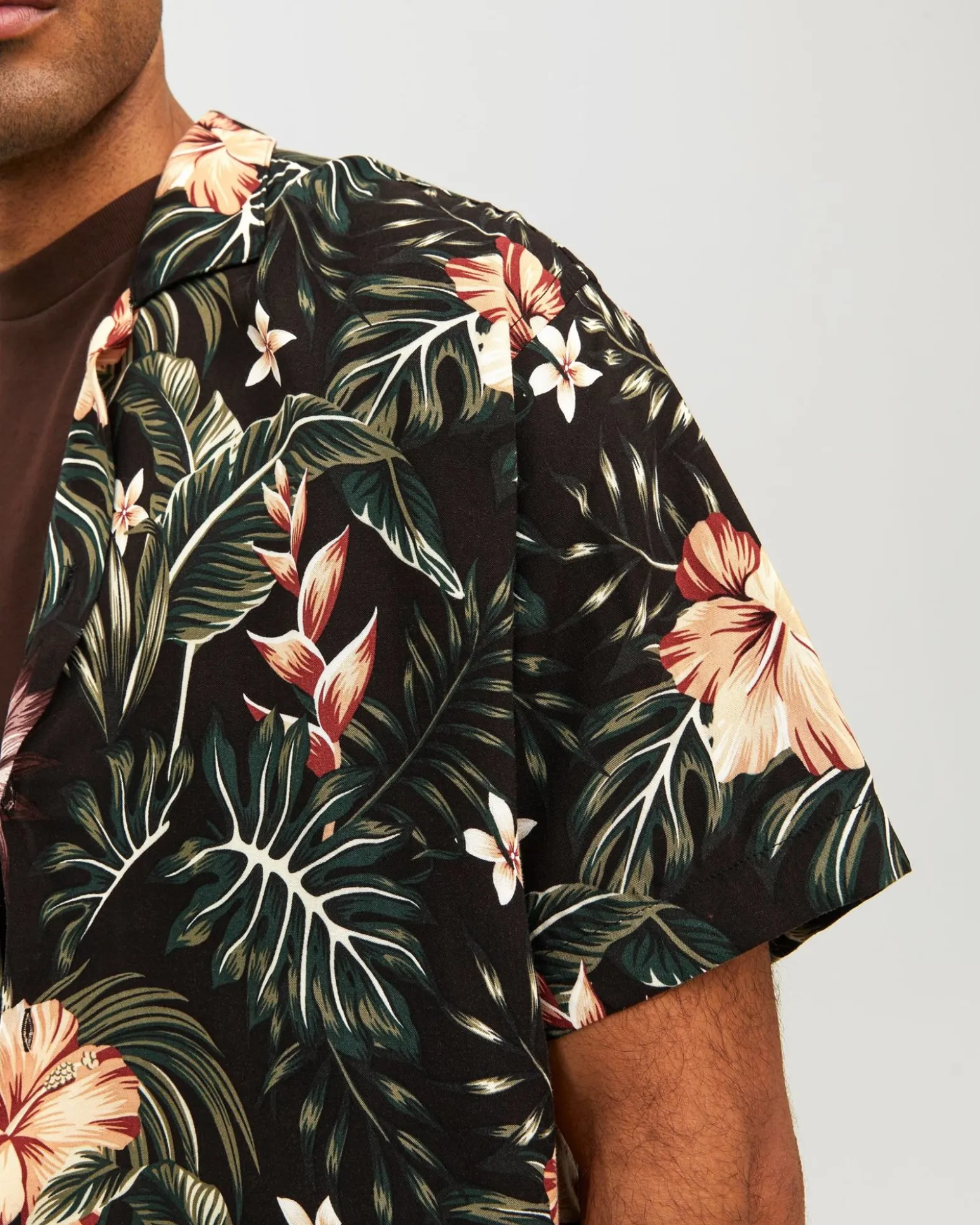 CAMICIA MEZZA MANICA JJEJFF FLORAL