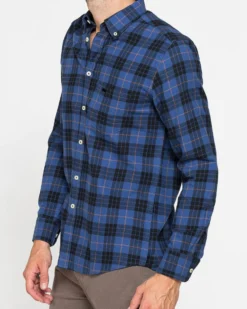 CARRERA - CAMICIA UOMO IN FLANELLA LEGGERA FANTASIA SCOZZESE