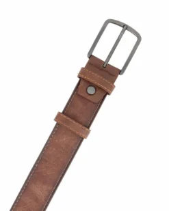 CARRERA - Cintura cognac da uomo