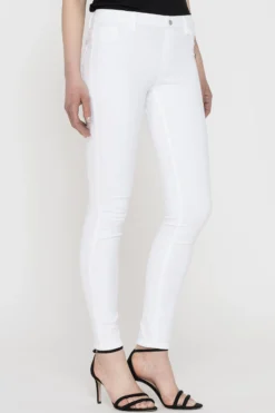 CARRERA - DONNA LEGGINGS JEANS BIANCO SUPER STRETCH