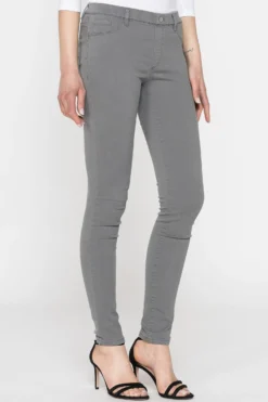 CARRERA - DONNA LEGGINGS JEANS GRIGIO SUPER STRETCH