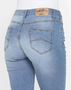 CARRERA - Jeans stretch regular blu chiaro da donna
