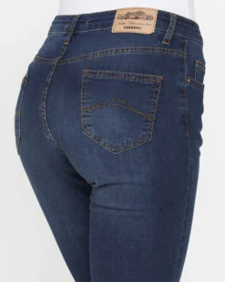 CARRERA - Jeans stretch regular blu scuro da donna