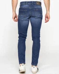 CARRERA - JEANS 5 TASCHE IN TESSUTO FELPA