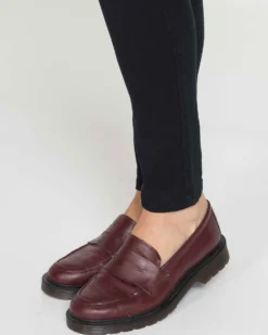 CARRERA - LEGG-JEANS NERO DONNA 5 tasche con zip