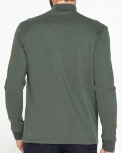 CARRERA - LUPETTO MANICA LUNGA MILITARE IN COTONE INTERLOCK