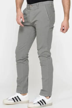 CARRERA - PANTALONE GRIGIO COTONE TASCA AMERICA SLIM FIT