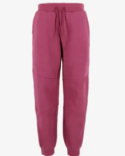 CARRERA - Pantalone in tessuto felpato bordeaux da donna