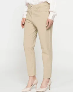 CARRERA - PANTALONE SABBIA DONNA MOM COMFORT