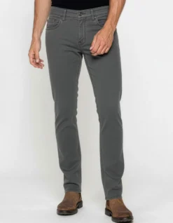CARRERA - Pantalone 5 tache stretch grigio da uomo
