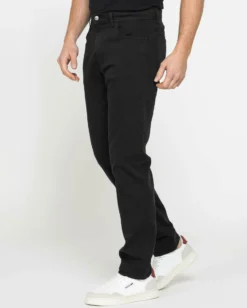 CARRERA - Pantalone 5 tasche cotone gabardina elasticizzata nero