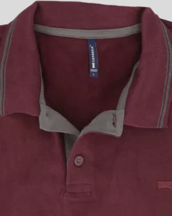 CARRERA - POLO DA UOMO IN JERSEY INTERLOCK PRUGNA
