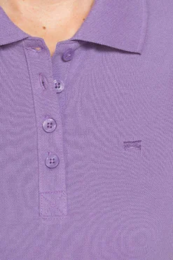 CARRERA - Polo smanicata viola da donna
