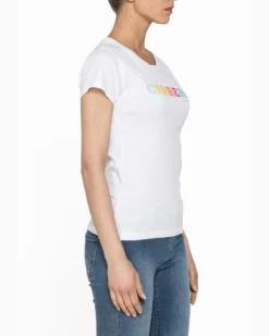 CARRERA - TSHIRT BIANCA DA DONNA MANICA CORTA