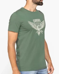 CARRERA - Tshirt manica corta in jersey con stampa