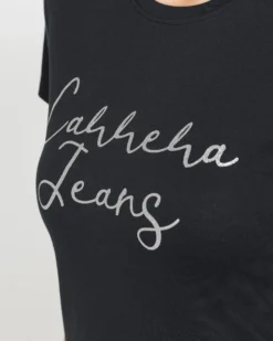 CARRERA - Tshirt mezza manica in jersey di cotone con stampa frontale
