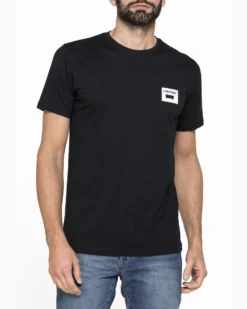 CARRERA - TSHIRT NERA DA UOMO MANICA CORTA
