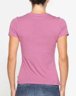 CARRERA - Tshirt rosa mezza manica basic in jersey
