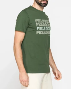 CARRERA - TSHIRT  VERDE UOMO MANICA CORTA JERSEY