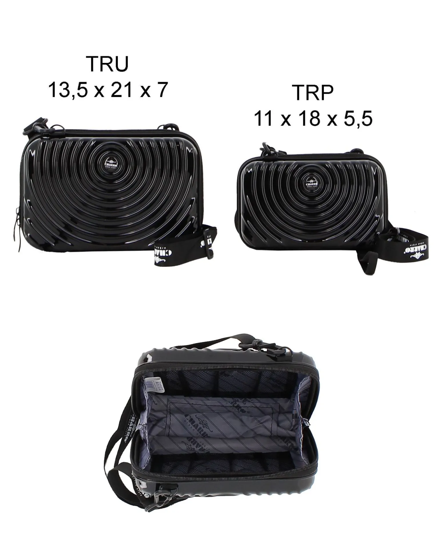 CHARRO - TROLLEY IN ABS E 4 RUOTE DOPPIE