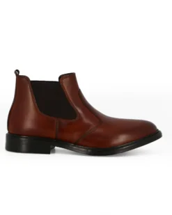 CLASS MAN - Beatles marrone in VERA PELLE