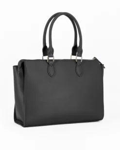 CORTINA POLO STYLE - Borsa due manici avio con tasca frontale con doppia fibbia sulla patta, tracolla removibile