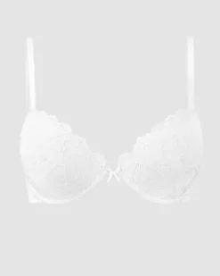COTONELLA - REGGISENO DANIELA PUSH-UP CON FERRETTO ESSENTIAL BIANCO - CD023