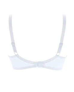 COTONELLA - REGGISENO SENZA FERRETTO IN PIZZO BIANCO- CD038