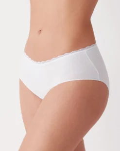 COTONELLA - TRIS SLIP MIDI ESSENTIAL BIANCO - GD293