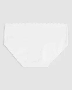 COTONELLA - TRIS SLIP MIDI ESSENTIAL BIANCO - GD293