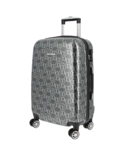 COVERI COLLECTION - TROLLEY IN ABS STAMPA LOGO CON 4 RUOTE DOPPIE