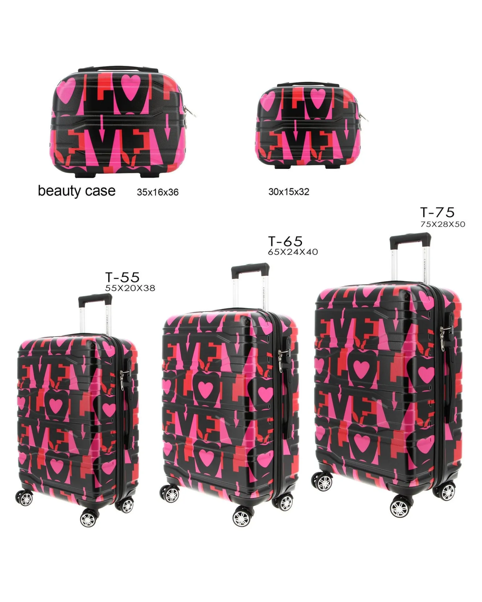 COVERI COLLECTION - Trolley in ABS fantasia love