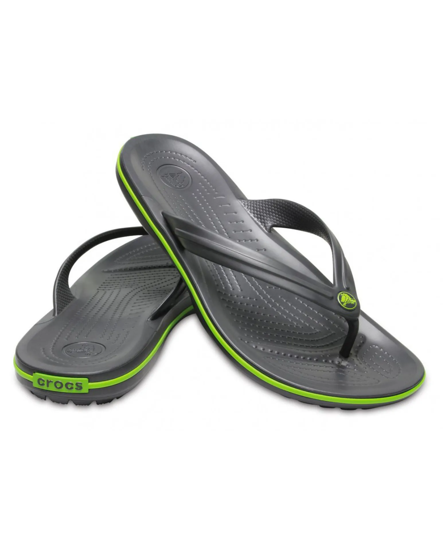 CROCS - INFRADITO DA UOMO CROCBAND FLIP VERDE - 11033