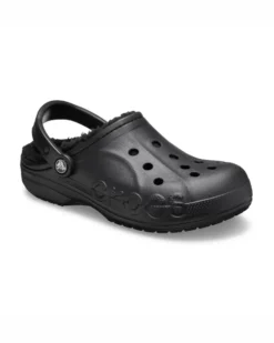 CROCS - SABOT BAYA LINED CLOG NERO DA JUNIOR, 205969