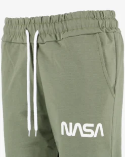 CUBA 10 - Pantalone felpa verde salvia da donna