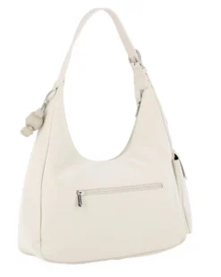 DAVID JONES - Borsa hobo a spalla nera con tasca laterale