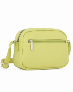 DAVID JONES - Tracolla verde con due tasche frontali