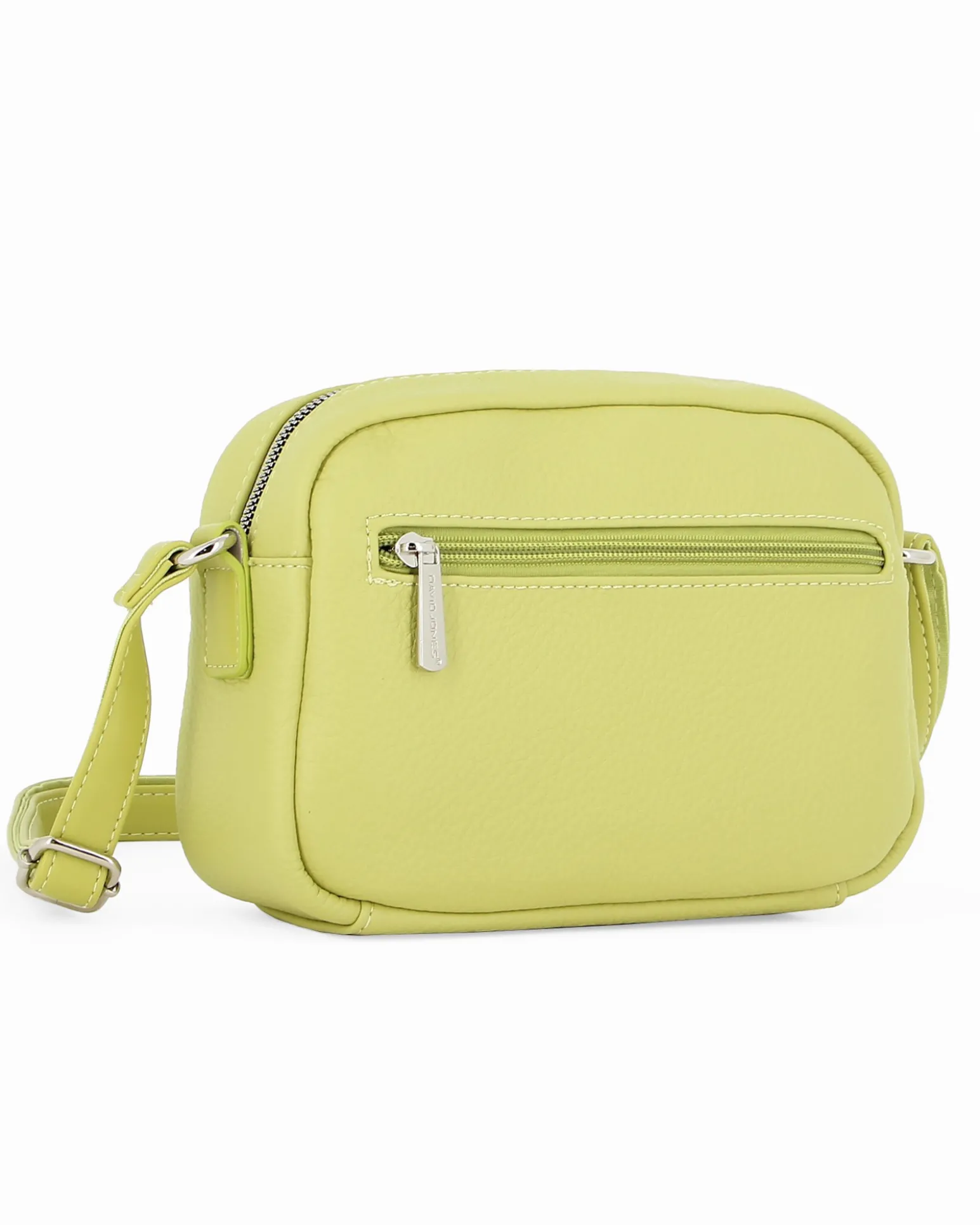 DAVID JONES - Tracolla verde con due tasche frontali