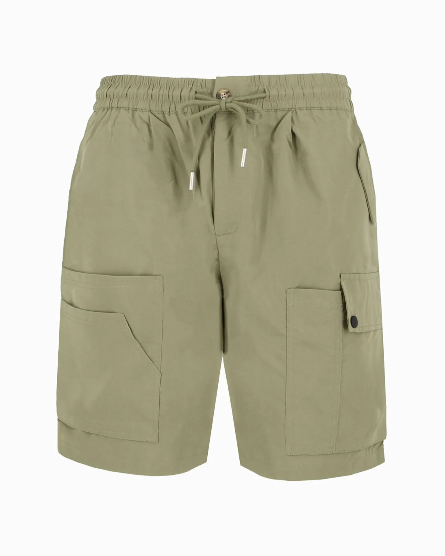 D-INFINITIVE - Bermuda taupe con tasconi