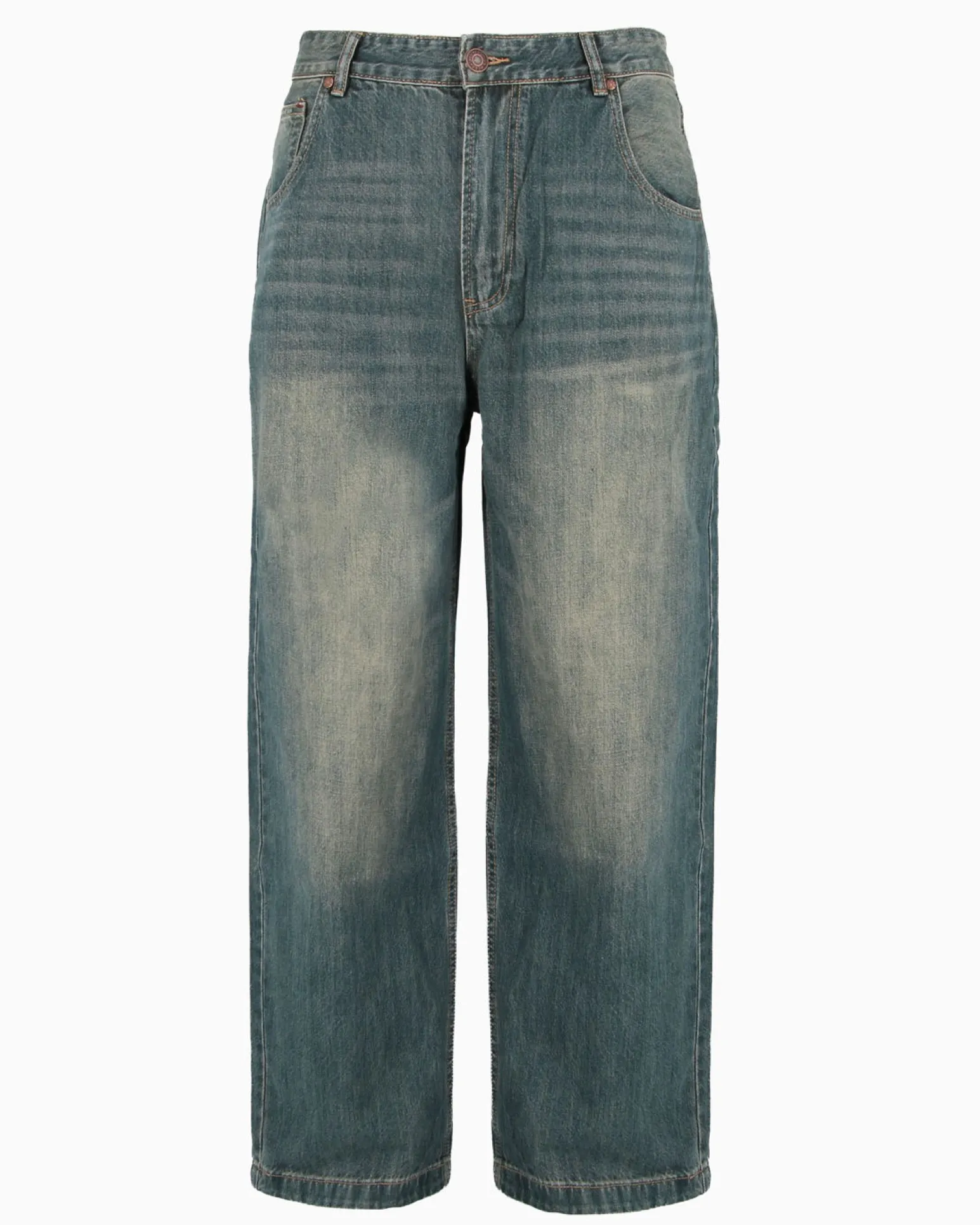 D-INFINITIVE - Jeans Baggy fit in denim scuro