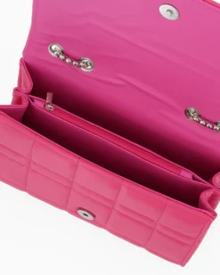 DIVAS - Borsa fuxia da donna  con patta